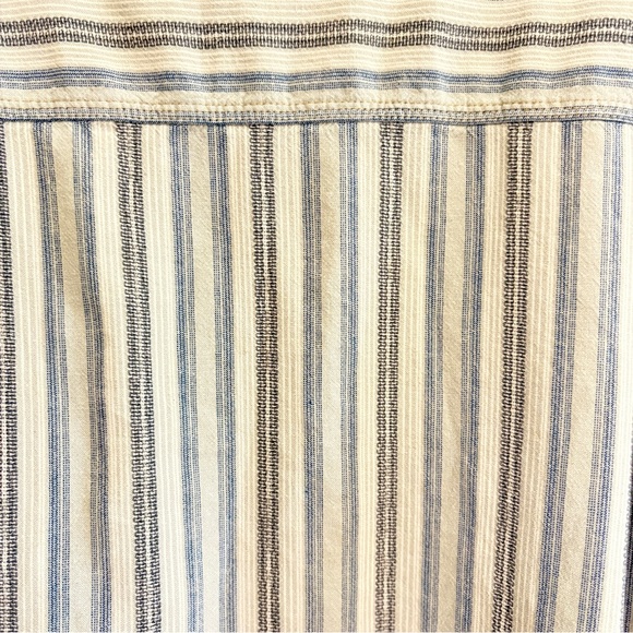 Vintage Levi’s Blue & White Stripe Relaxed Cotton Button Up Shirt - Size XXL EUC - Picture 14 of 15